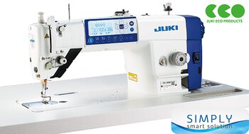 Juki DDL-8000AS 1-nål undermatad raksöm, fullautomat. Komplett med bord, ställ och integrerad motor. (Tidigare DDL-9000B-SS)