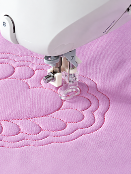 Quiltfot genomskinlig