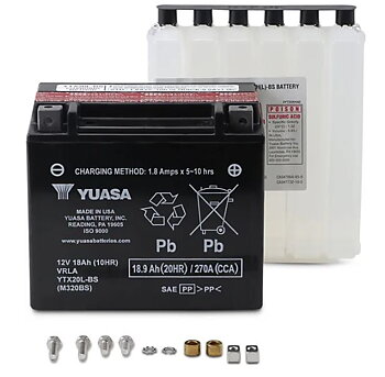 YUASA YTX20L-BS Batteri 12V 18Ah AGM 270 CCA – MC & ATV