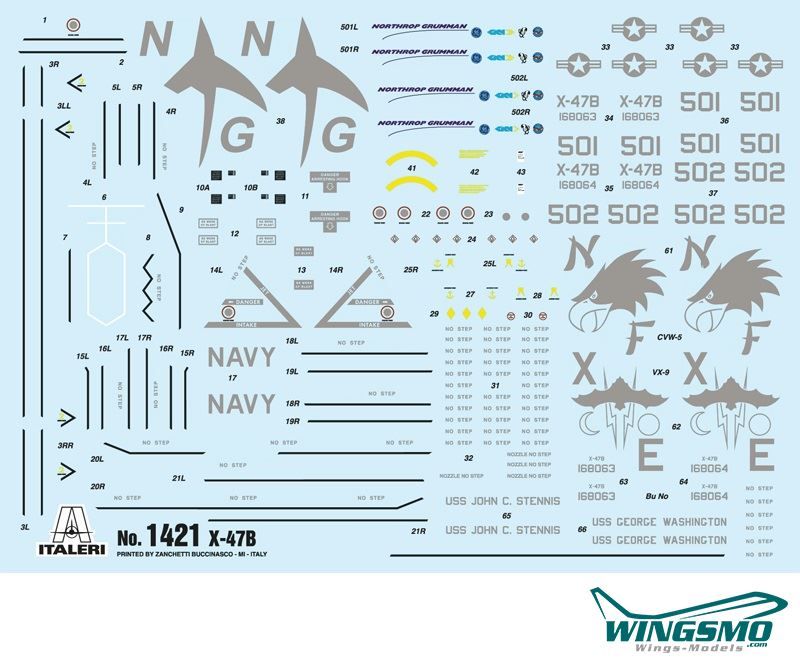 U.S Navy UCAS X-47B 1/72 - 4