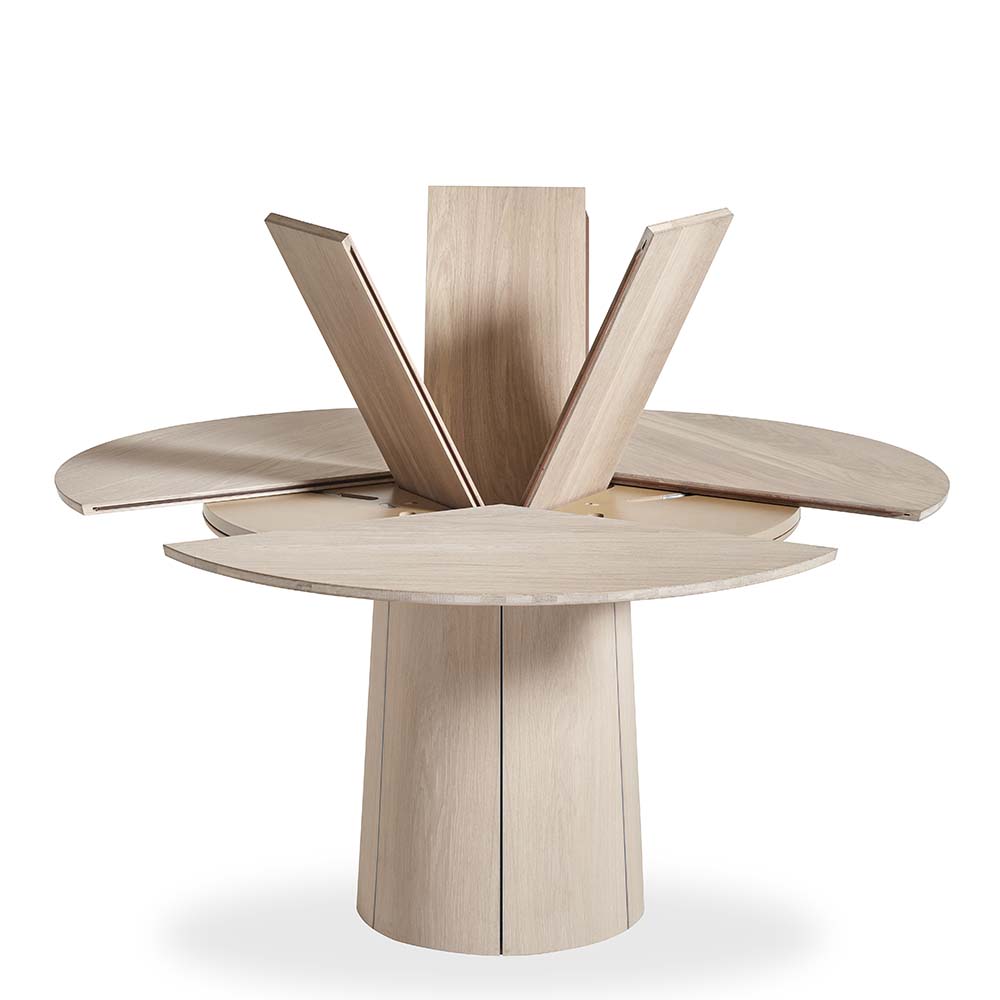 SM33 Matbord fanér Ø123-149 cm -Skovby Möbler - 4
