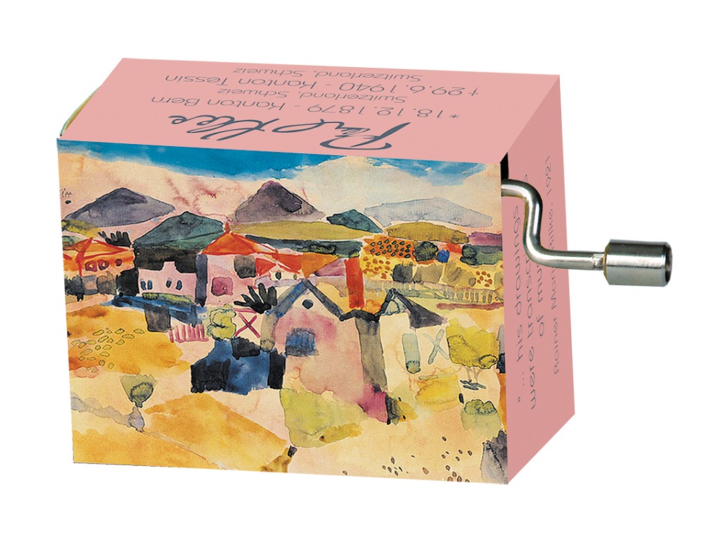 Spilledåse, Tryllefløjten/Udsigt over St. Germain, Paul Klee, TEMA-produkt