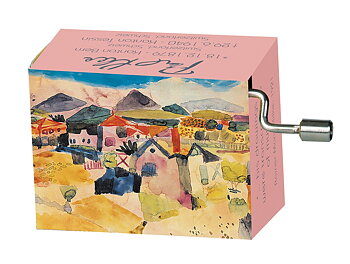 Speldosa, Trollflöjten/Utsikt över St Germain, Paul Klee, TEMA-produkt