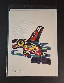 "Eagle in the Mist "   av Marvin Oliver-Quinault och Isleta-Pueblo