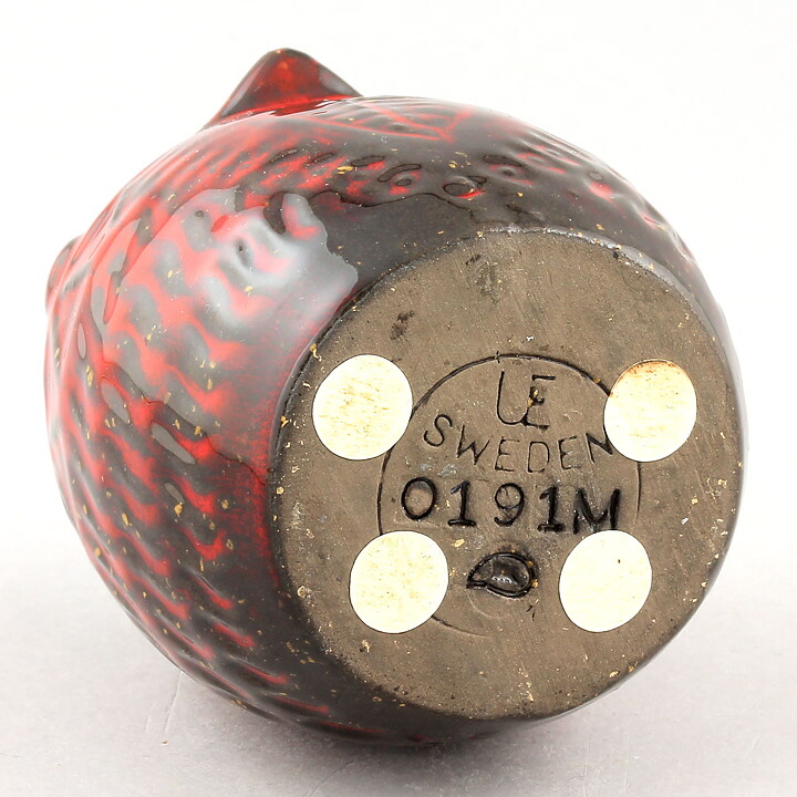 Mari Simmulson (1970) Modernistic Red Bird 8 cm