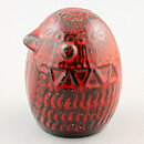 Mari Simmulson (1970) Modernistic Red Bird 8 cm