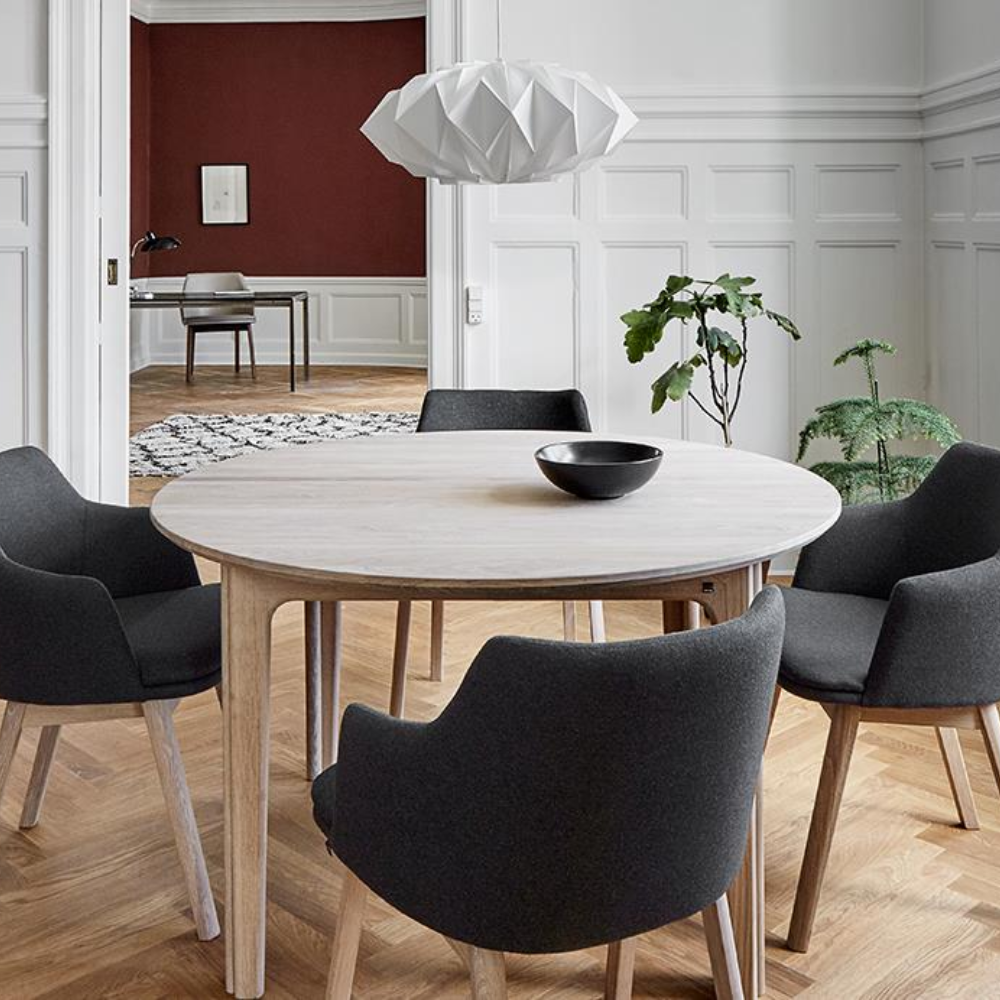SM112 Round Dining table Ø130 cm - Skovby Möbler - 7