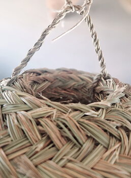 Naturlampa i stå kupolformad