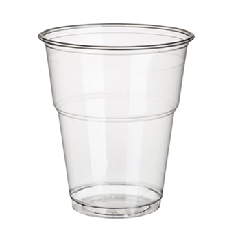 Gennemsigtig plastik kop