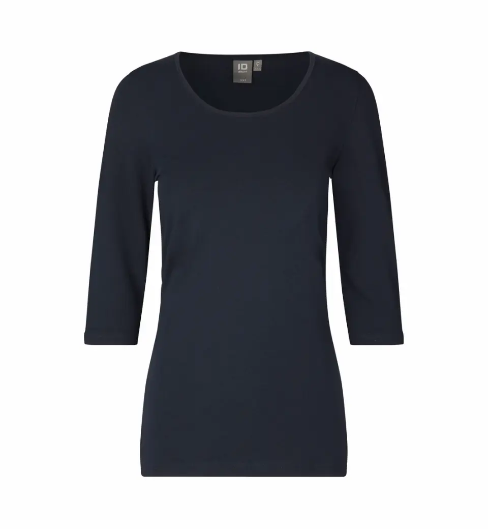 T-shirt 0597 stretch 3/4-arm DAM - flera färger  - 3
