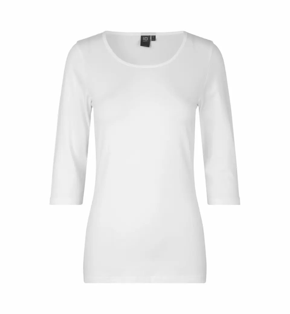 T-shirt 0597 stretch 3/4-arm DAM - flera färger  - 2
