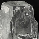 エリック・ホグラン  クリアガラスの女    (11cm)  1950年代
