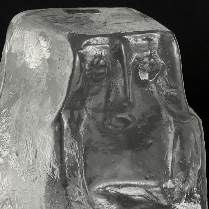 エリック・ホグラン  クリアガラスの女    (11cm)  1950年代