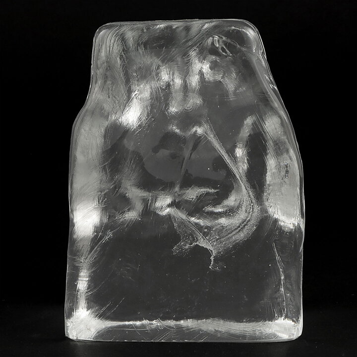 エリック・ホグラン  クリアガラスの女    (11cm)  1950年代