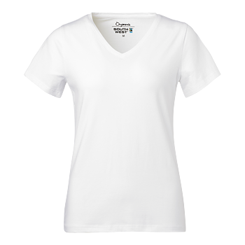 T-shirt 1: Scarlet v-ring DAM - flera färger