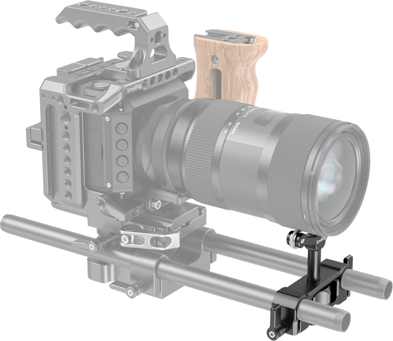 SMALLRIG 2727 Universal Lens Support LWS 15mm Rod Mount - 7