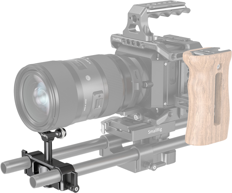 SMALLRIG 2727 Universal Lens Support LWS 15mm Rod Mount - 6