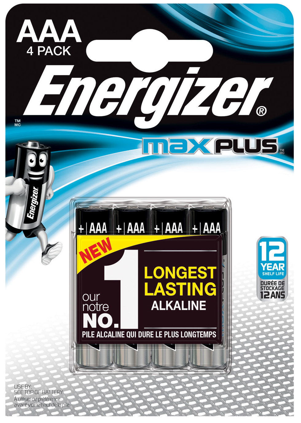 Batteri MP Alk AAA LR03 4p - 3