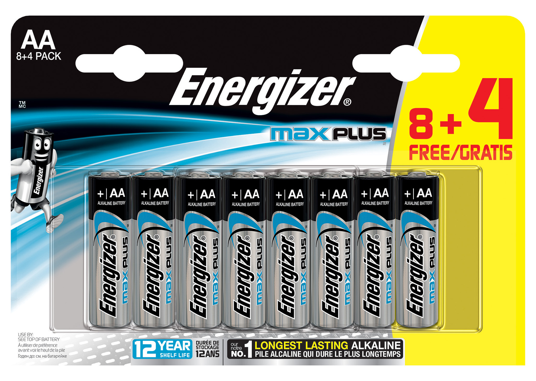Batteri MP Alk AA LR6 12p