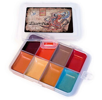 AFX / Bluebird FX Makeup Palett - Essentials - 8 färger