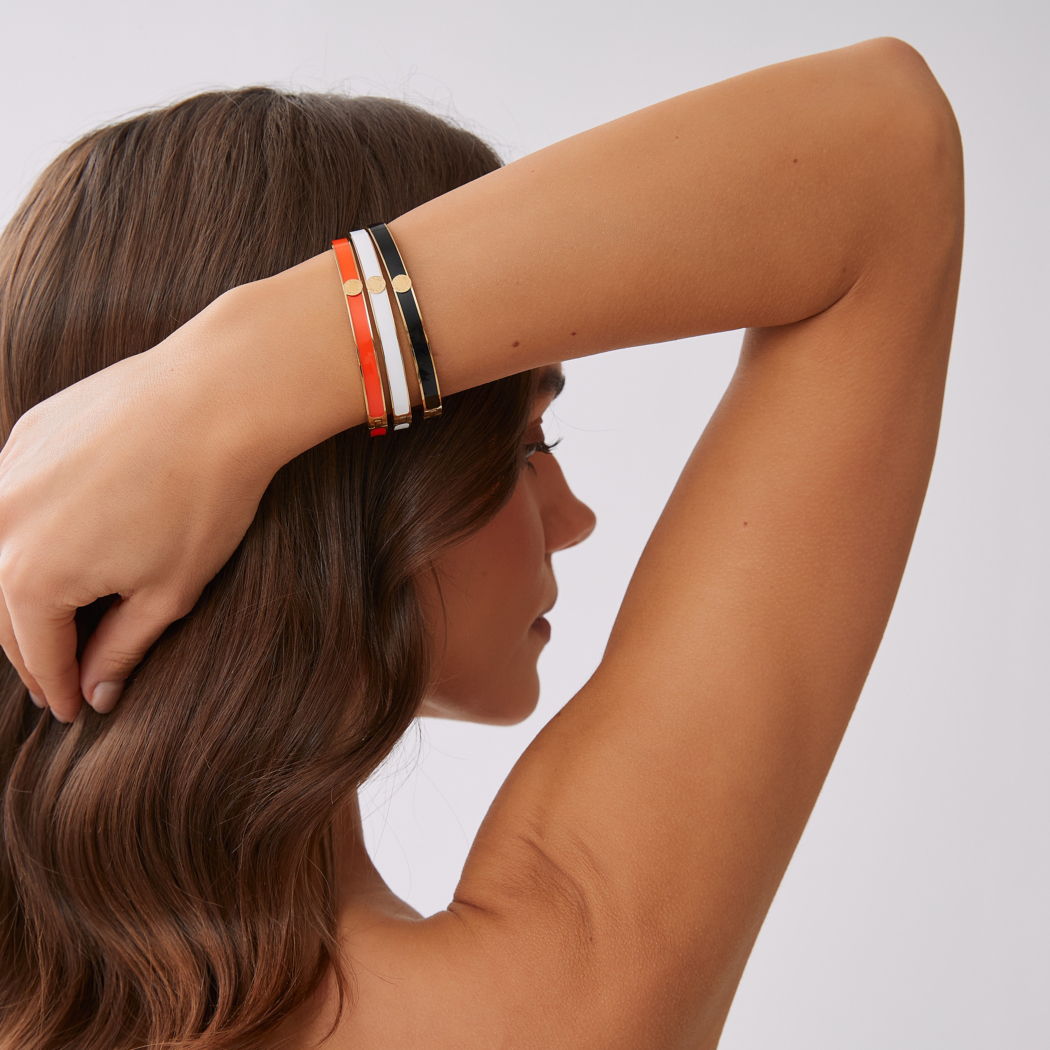 Palermo bangle  black gold - 6