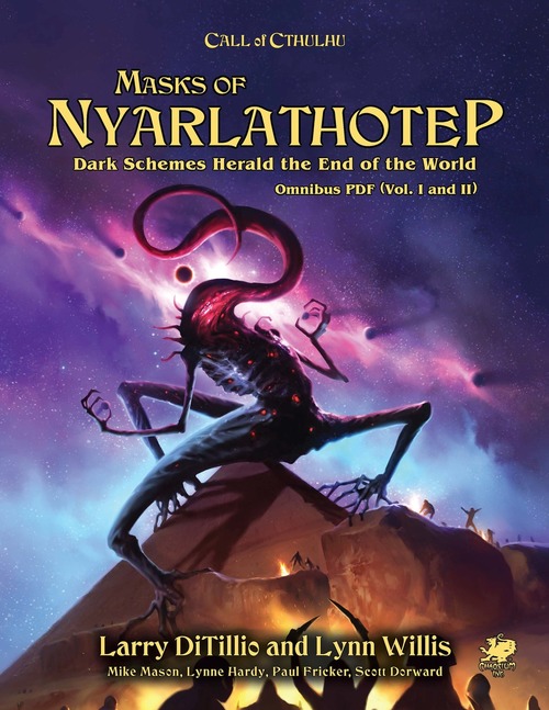 Call of Cthulhu RPG - Masks of Nyarlathotep - Slipcase Set + PDF