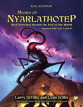 Call of Cthulhu RPG - Masks of Nyarlathotep - Slipcase Set + PDF