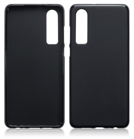 Huawei P30 Silikonskal - Svart