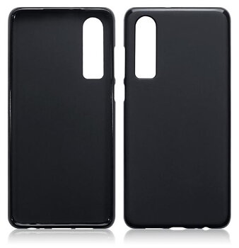 Huawei P30 Silikonskal - Svart