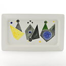 Sylvia Leuchovius (1950s) Wall Plaque with Three Birds Motif 30 cm