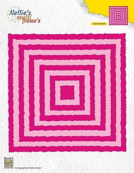 Multi Frame Dies Photo frames "squares"
