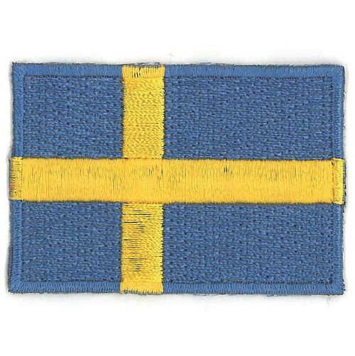 Tygmärke Svenska flaggan