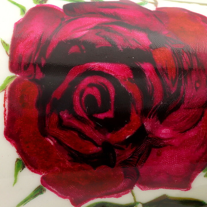 Anneli Qveflander (Ruusu 1957) Breakfast Set with Rose Decor