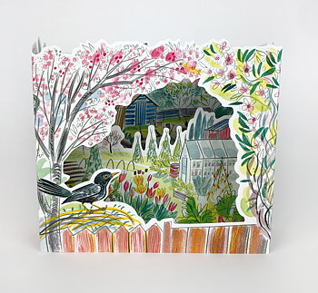 Blackbird, 3D allotment card
