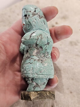 Zunifetish, Corn maiden 9cm high + base.