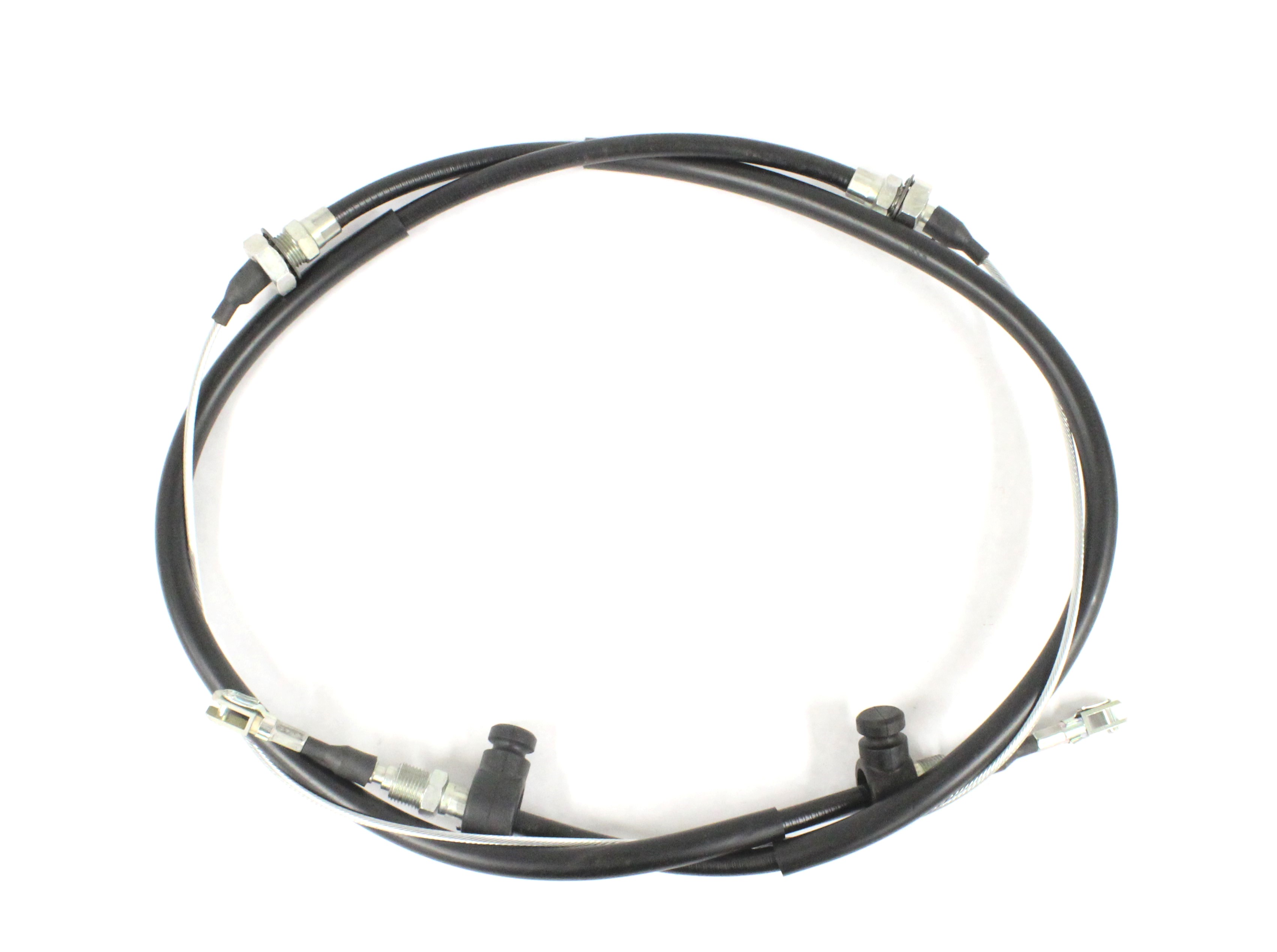 Hand brake cable, 140/164 1971-74