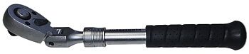Spärrskaft 1/2" Teleskopiskt Ledbart