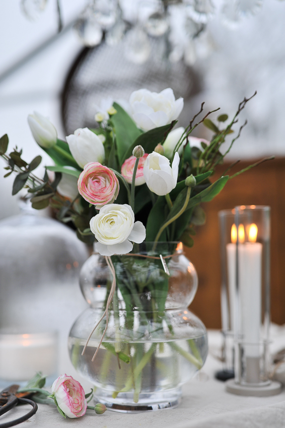 RANUNKEL - RANUNCEL - LJUSROSA - 34 CM - 4