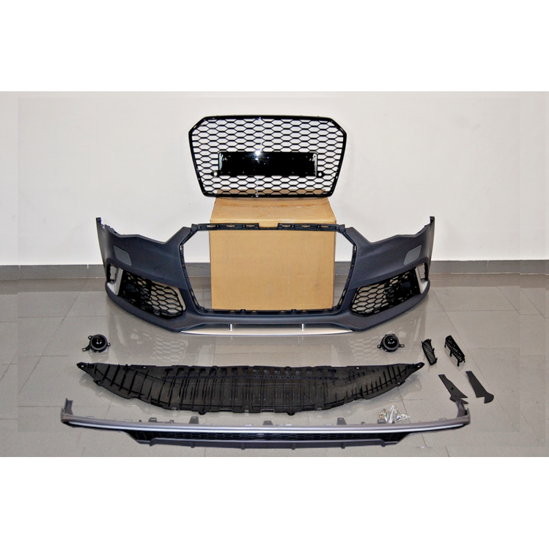 Audi A6 2015-2018 - C7 RS6 Look Front och bak diffuser