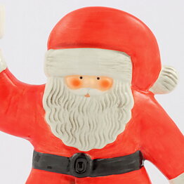Lisa Larson (Goebel 1987) Candleholder Santa 19 cm