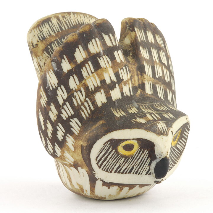 エドワード・リンダール　Minervaシリーズ フクロウ Owl バー  Burr  1960年
