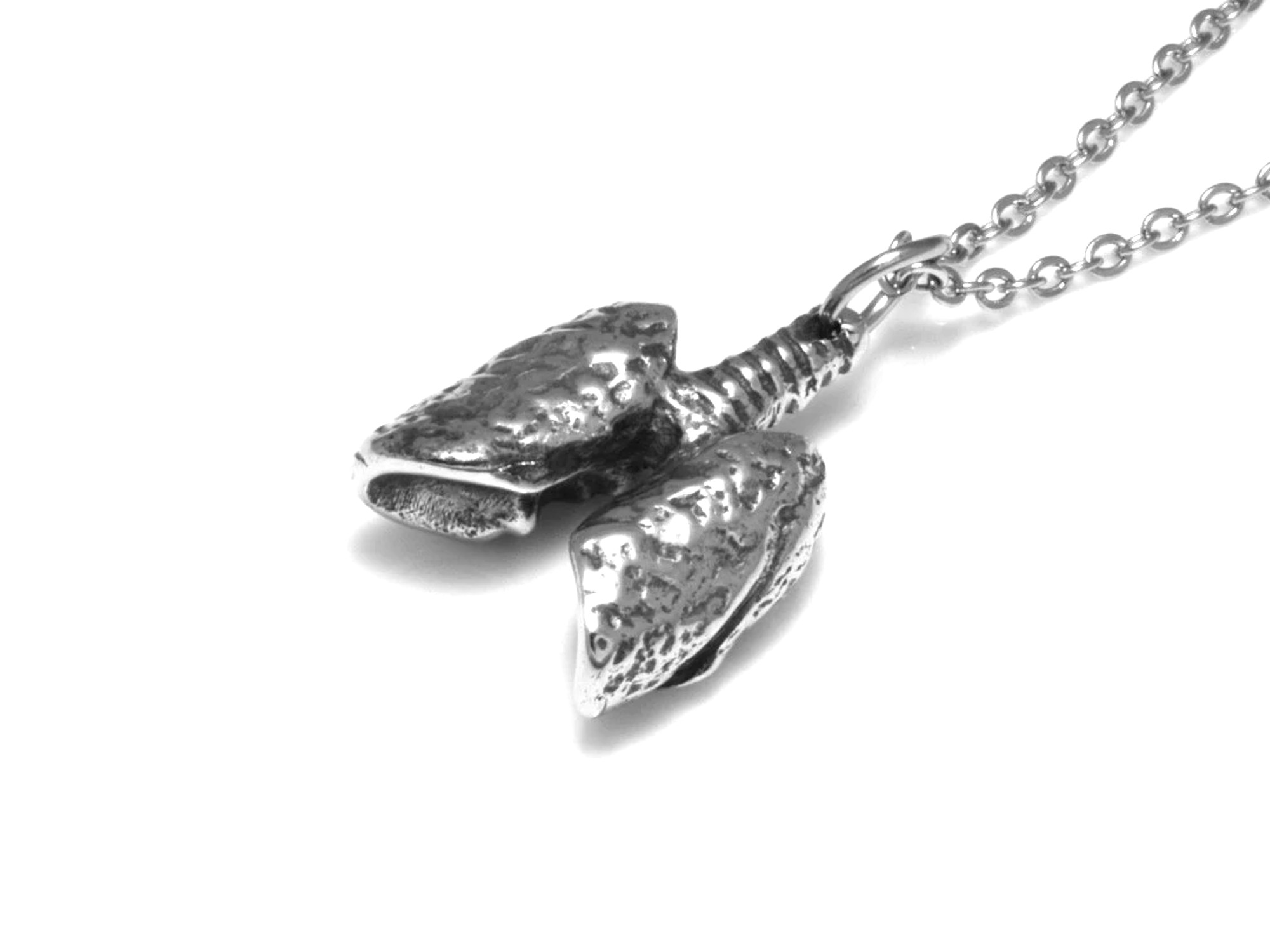 Lungor Halsband, Anatomiskt Smycke i Tenn - 3