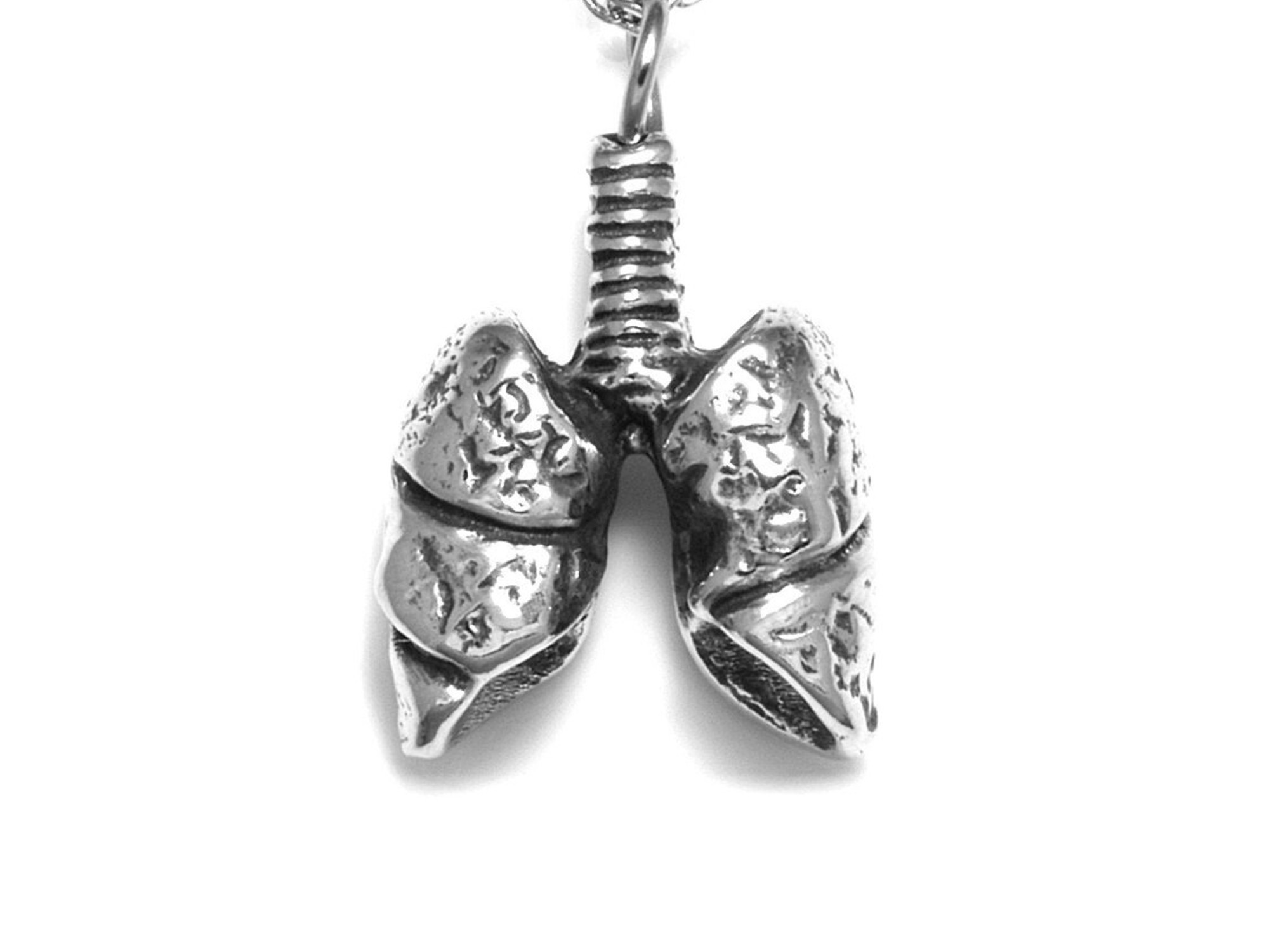 Lungor Halsband, Anatomiskt Smycke i Tenn