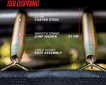 BERG GRAND Favorit Grön 520 OVAL + skyddsnät Comfort