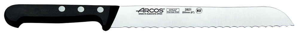 Serrated Bread Knife, 200 mm, POM
