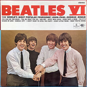 BEATLES - VI (6) UK-orig EXPORT LP 1966