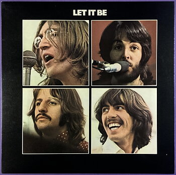 BEATLES - Let it be - SVENSK orig LP 1970