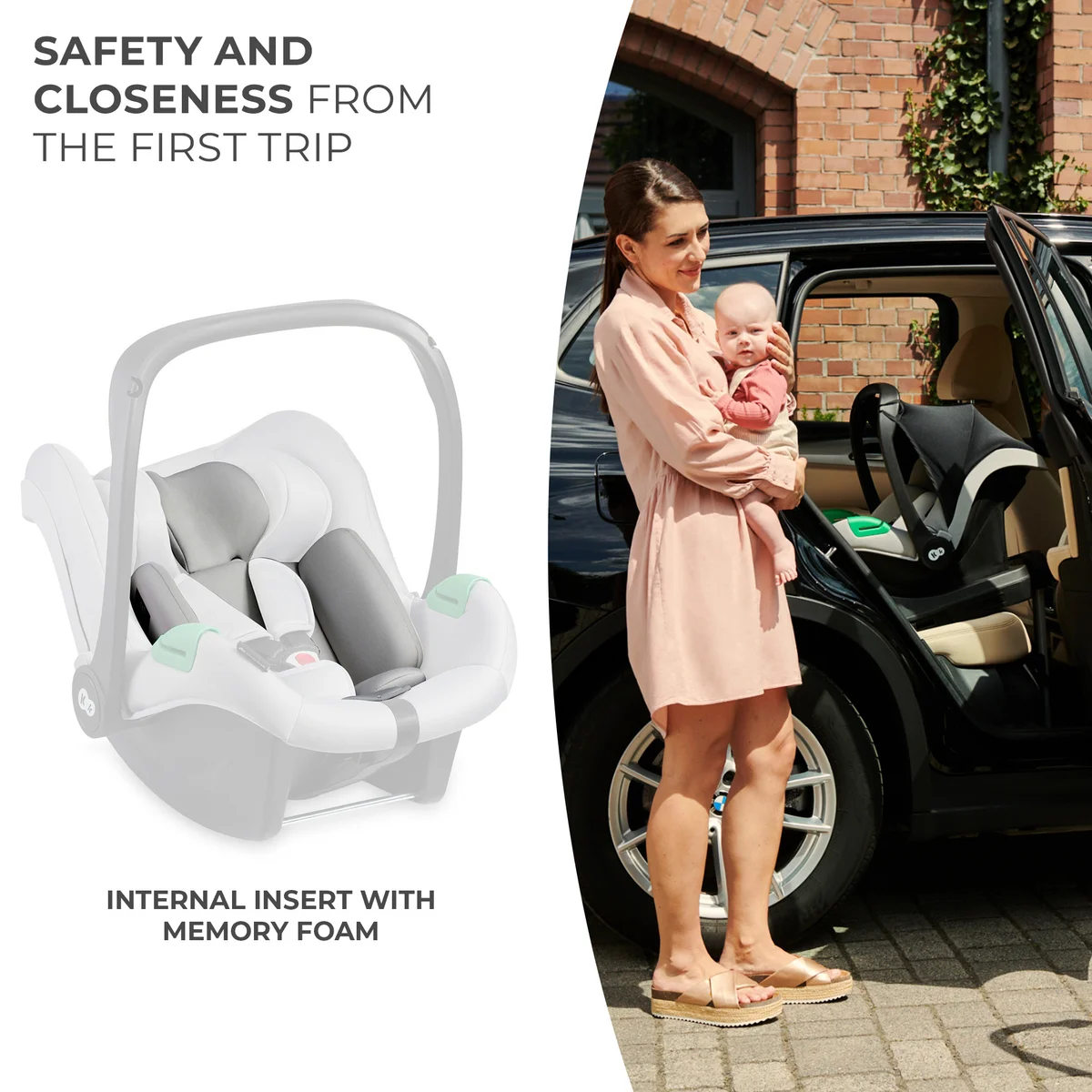 Hyra babyskydd Mink PRO i-size (för barn 0 - ca 12 mån eller upp till 13kg) - 8