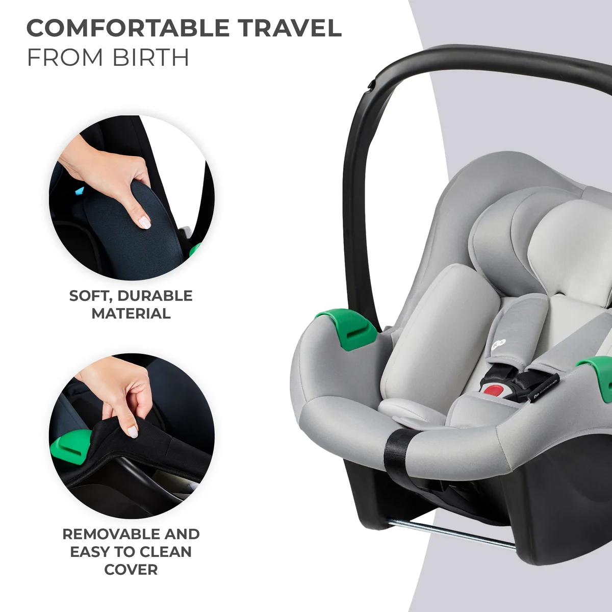 Hyra babyskydd Mink PRO i-size (för barn 0 - ca 12 mån eller upp till 13kg) - 7