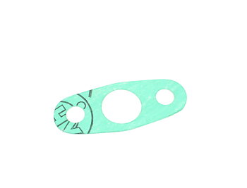Gasket, turbo oil drain (DSL)
